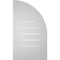 Ekena Millwork Quarter Round Top Left Surface Mount PVC Gable Vent w/ 3-1/2"W x 1"P Standard Frame, 16"W x 28"H GVPQL16X2801SF - alternate 5